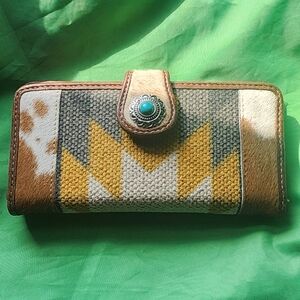 Myra bag bifold boho/western wallet